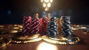 Antarmuka permainan Fa Cai Shen Deluxe di x5bet menampilkan simbol-simbol tema keberuntungan